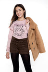 No Way Monday Jacket teddy