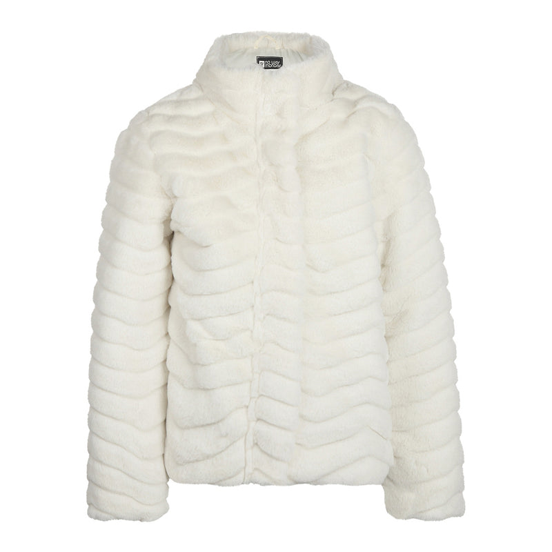 No Way Monday Jacket fake fur