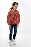 No Way Monday Sweater ls