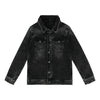 No Way Monday Denim blouse ls