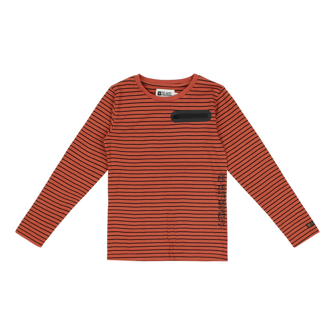 No Way Monday T-shirt ls