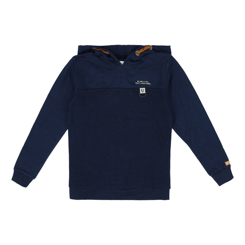No Way Monday Sweater with hood ls