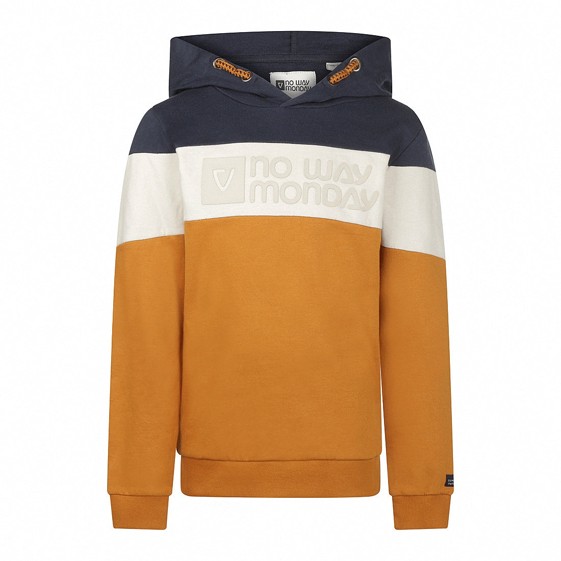 No Way Monday Sweater with hood ls