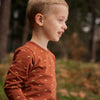 Jongens T-shirt ls van Koko Noko in de kleur Cognac in maat 128.
