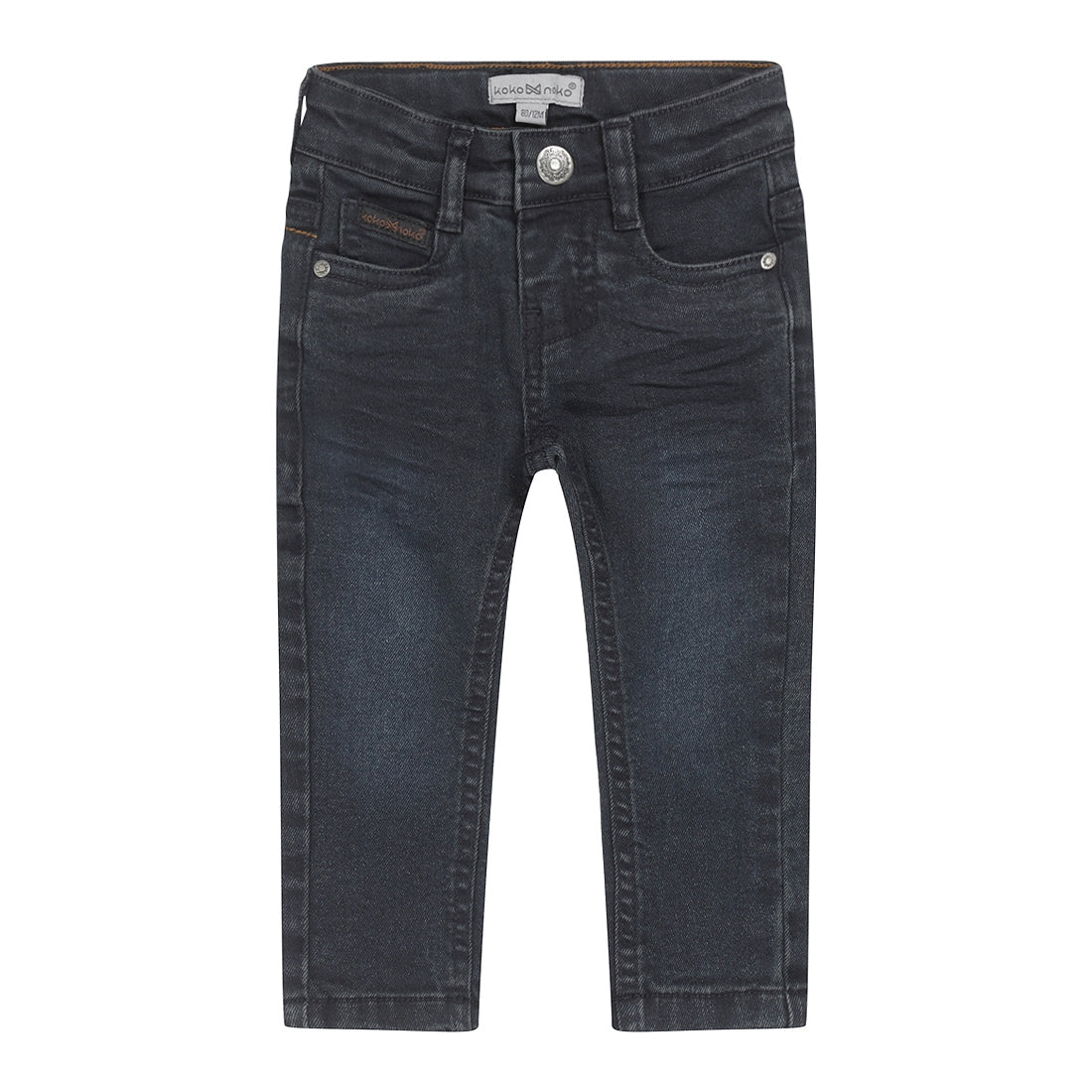 Jongens Jeans skinny van Koko Noko in de kleur Blue jeans in maat 128.