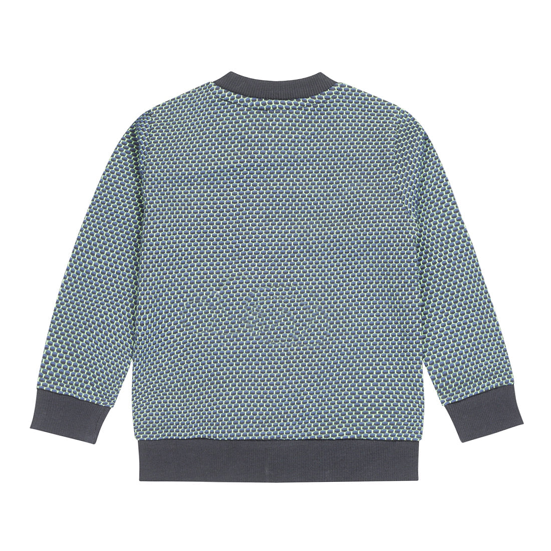 Jongens Sweater ls with crewneck van Koko Noko in de kleur Dark blue in maat 128.