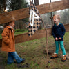 Jongens Sweater ls with hood van Koko Noko in de kleur Dark blue in maat 128.