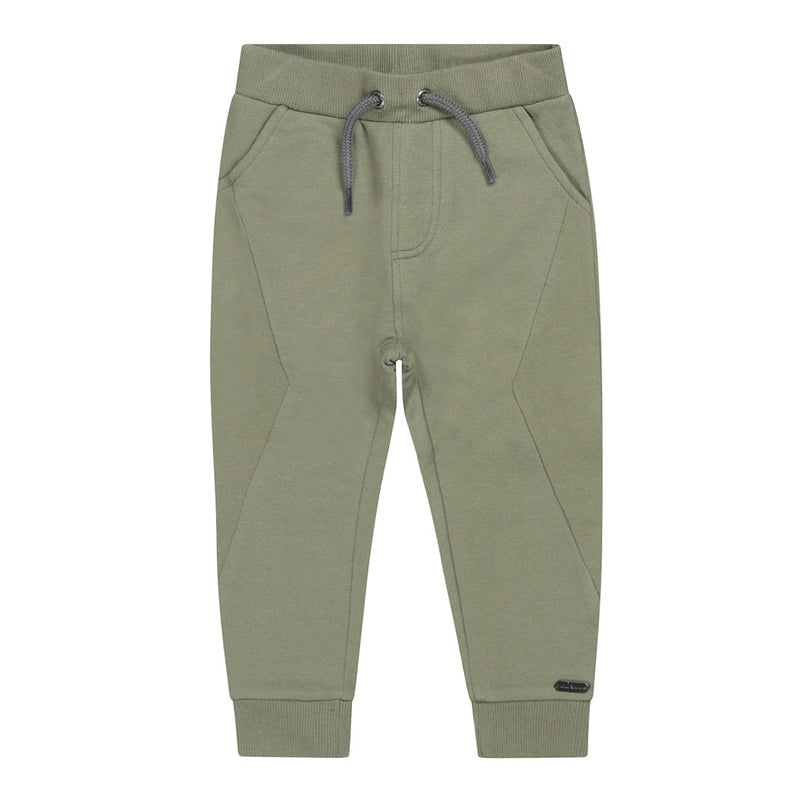 Jongens Jogging trousers van Koko Noko in de kleur Army green in maat 128.