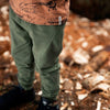 Jongens Jogging trousers van Koko Noko in de kleur Army green in maat 128.