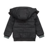 Jongens Jacket puff van Koko Noko in de kleur Black in maat 128.
