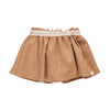 Meisjes Skirt van Koko Noko in de kleur Camel in maat 128.