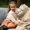 Meisjes Skirt van Koko Noko in de kleur Camel in maat 128.