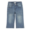 Meisjes Jeans wide leg van Koko Noko in de kleur Blue jeans in maat 128.