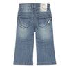 Meisjes Jeans wide leg van Koko Noko in de kleur Blue jeans in maat 128.