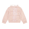 Meisjes Blouse ls van Koko Noko in de kleur Dusty pink in maat 128.