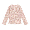 Meisjes T-shirt ls van Koko Noko in de kleur Dusty pink in maat 128.