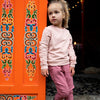 Meisjes Sweater ls with crewneck van Koko Noko in de kleur Dusty pink in maat 128.