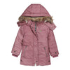 Meisjes Jacket puff parka van Koko Noko in de kleur  Dark old pink in maat 128.