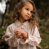 Meisjes Blouse ls van Koko Noko in de kleur Dusty pink in maat 128.