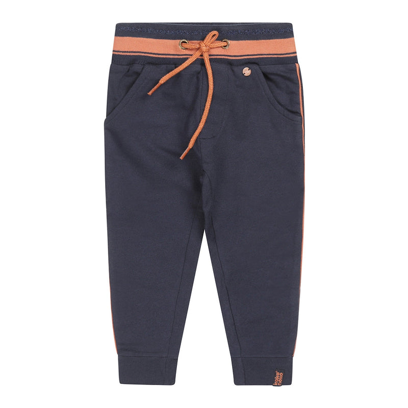 Meisjes Jogging trousers van Koko Noko in de kleur Navy in maat 128.