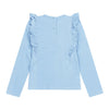 Meisjes T-shirt ls van Koko Noko in de kleur Blue in maat 128.