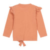Meisjes T-shirt ls van Koko Noko in de kleur Rust in maat 128.