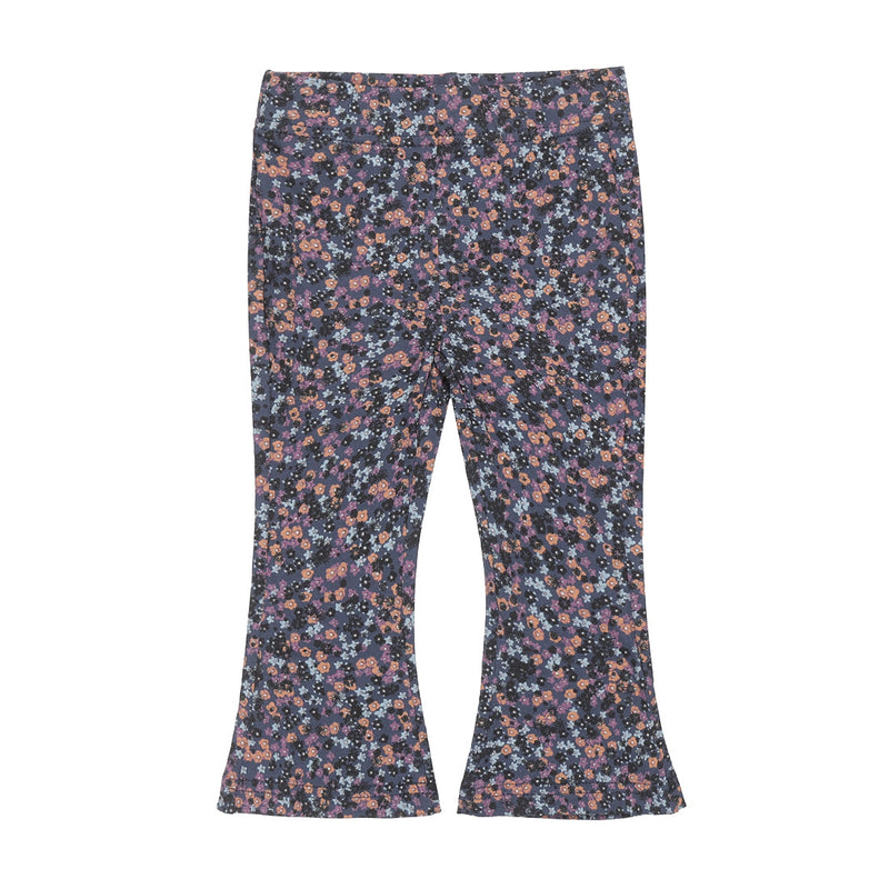 Meisjes Legging flared van Koko Noko in de kleur Navy in maat 128.