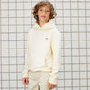 Jongens Hooded sweater van SevenOneSeven in de kleur Off White in maat 170-176.