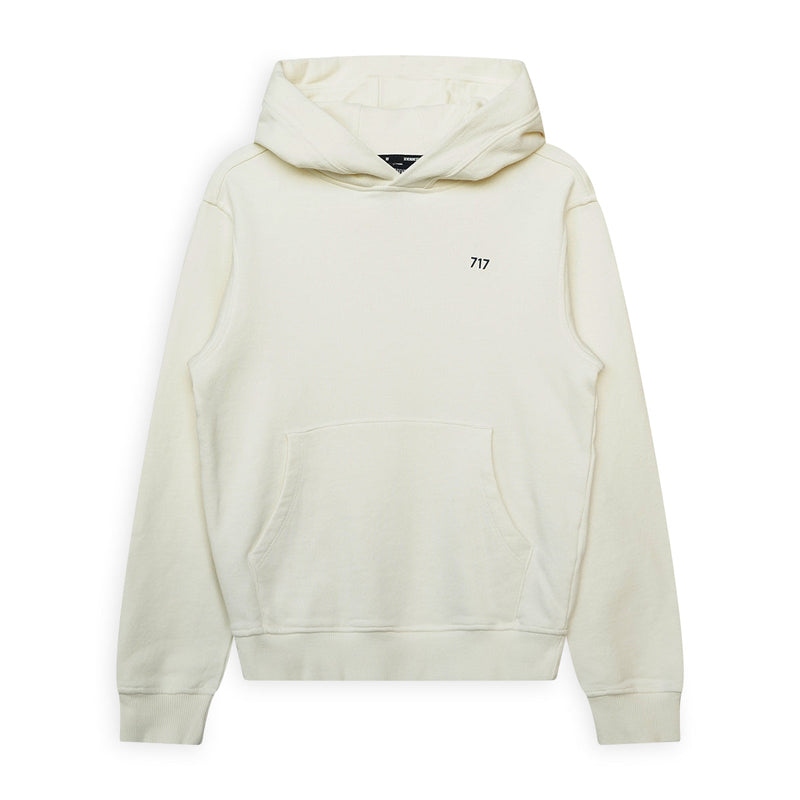 Jongens Hooded sweater van SevenOneSeven in de kleur Off White in maat 170-176.