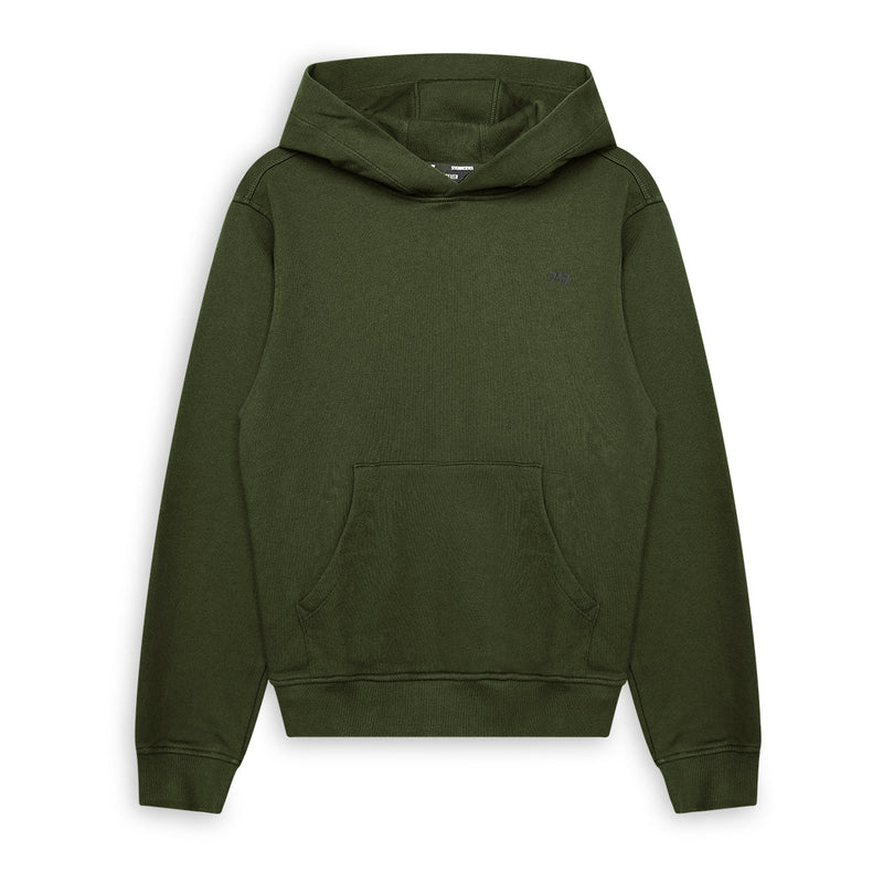 Jongens Hooded sweater van SevenOneSeven in de kleur Khaki Green in maat 170-176.