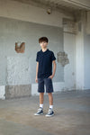 Jongens Polo van SevenOneSeven in de kleur Navy Blazer in maat 170-176.