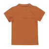 Jongens Polo ss van Koko Noko in de kleur Camel in maat 128.