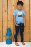 Jongens T-shirt ss van Koko Noko in de kleur Blue in maat 128.