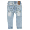 Jongens Jeans van Koko Noko in de kleur Blue jeans in maat 128.