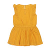 Meisjes Dress ss van Koko Noko in de kleur Ochre in maat 128.
