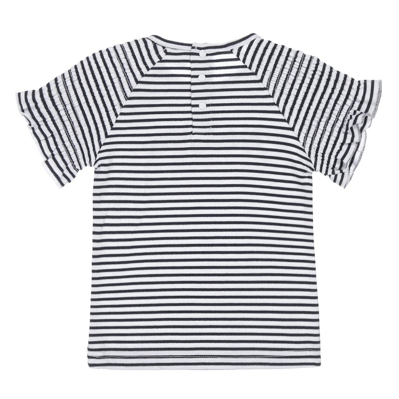 Meisjes T-shirt ss van Koko Noko in de kleur White in maat 128.