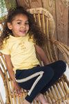 Meisjes Jogging trousers van Koko Noko in de kleur Navy in maat 128.