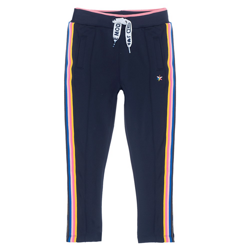 Meisjes Broek sporty - Pret-A-Party van Jubel in de kleur Blauw in maat 140.