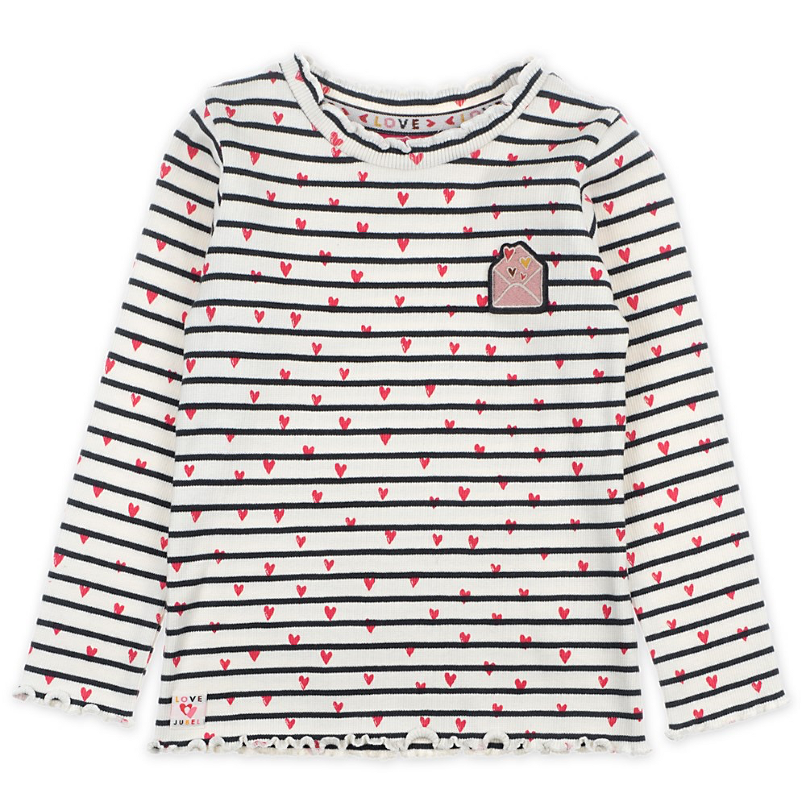 Jubel Longsleeve streep - Bittersweet
