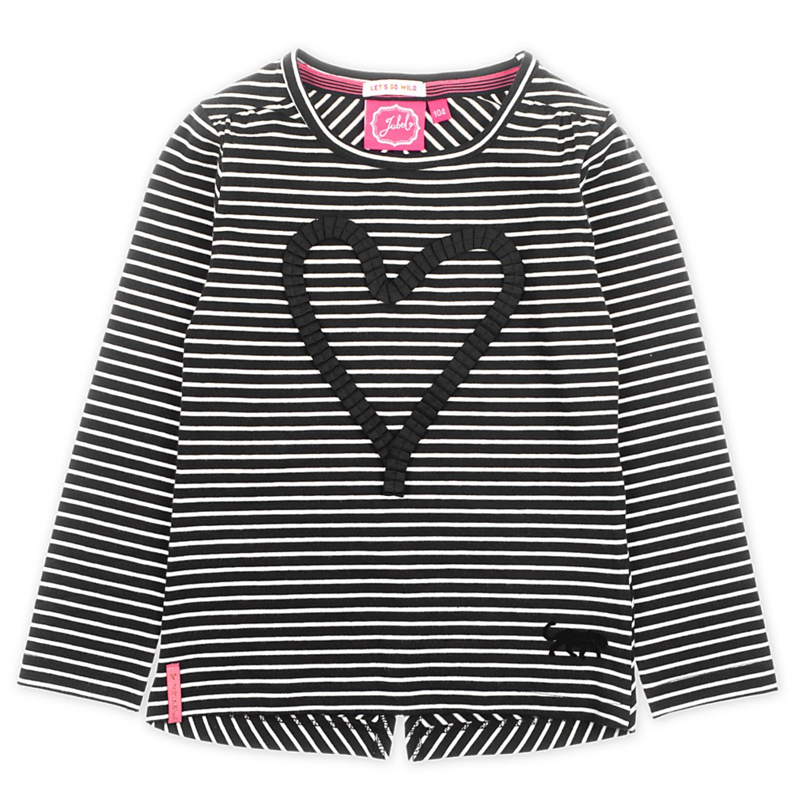 Jubel Longsleeve streep - Animal Attitude