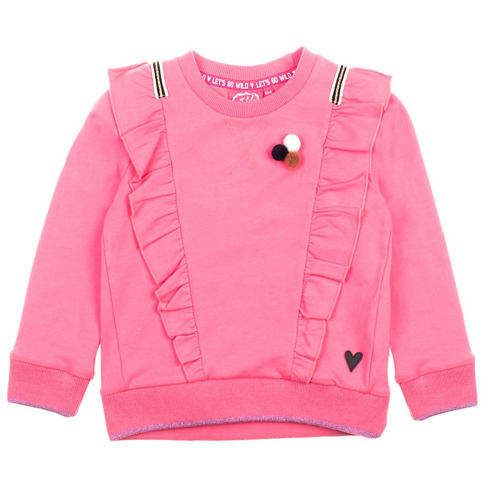 Jubel Sweater ruches - Animal Attitude