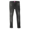 Meisjes Slim fit - Winter Denims van Jubel in de kleur Zwart in maat 128.