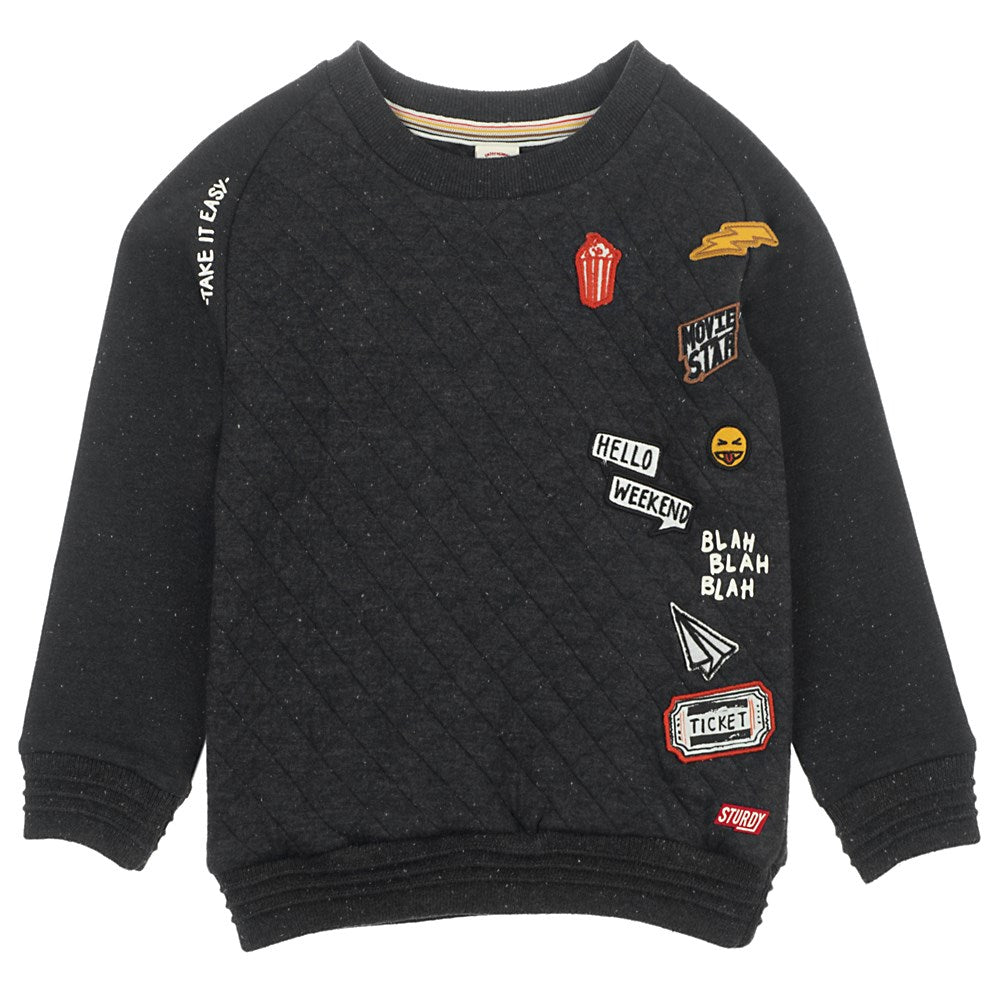 Sturdy Sweater badges - Popcorn Power