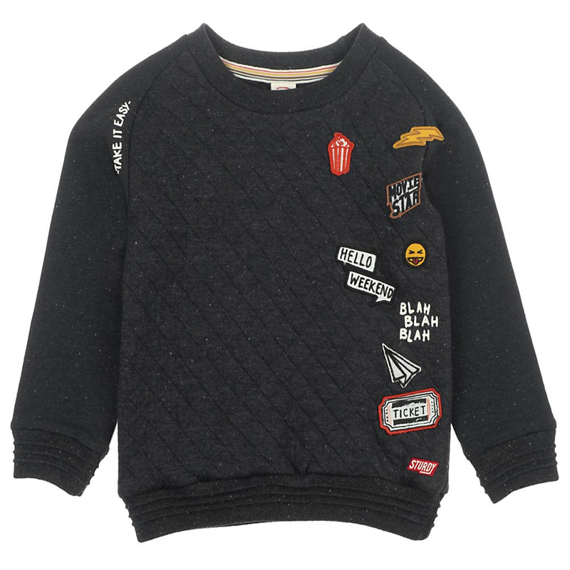 Sturdy Sweater badges - Popcorn Power