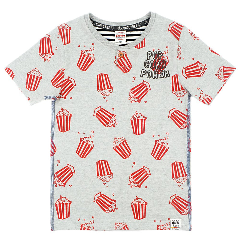 Sturdy T-shirt AOP - Popcorn Power