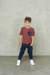 Sturdy Longsleeve streep - Dino-mite