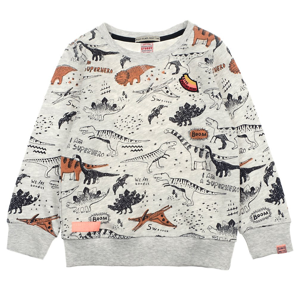 Sturdy Sweater AOP - Dino-mite