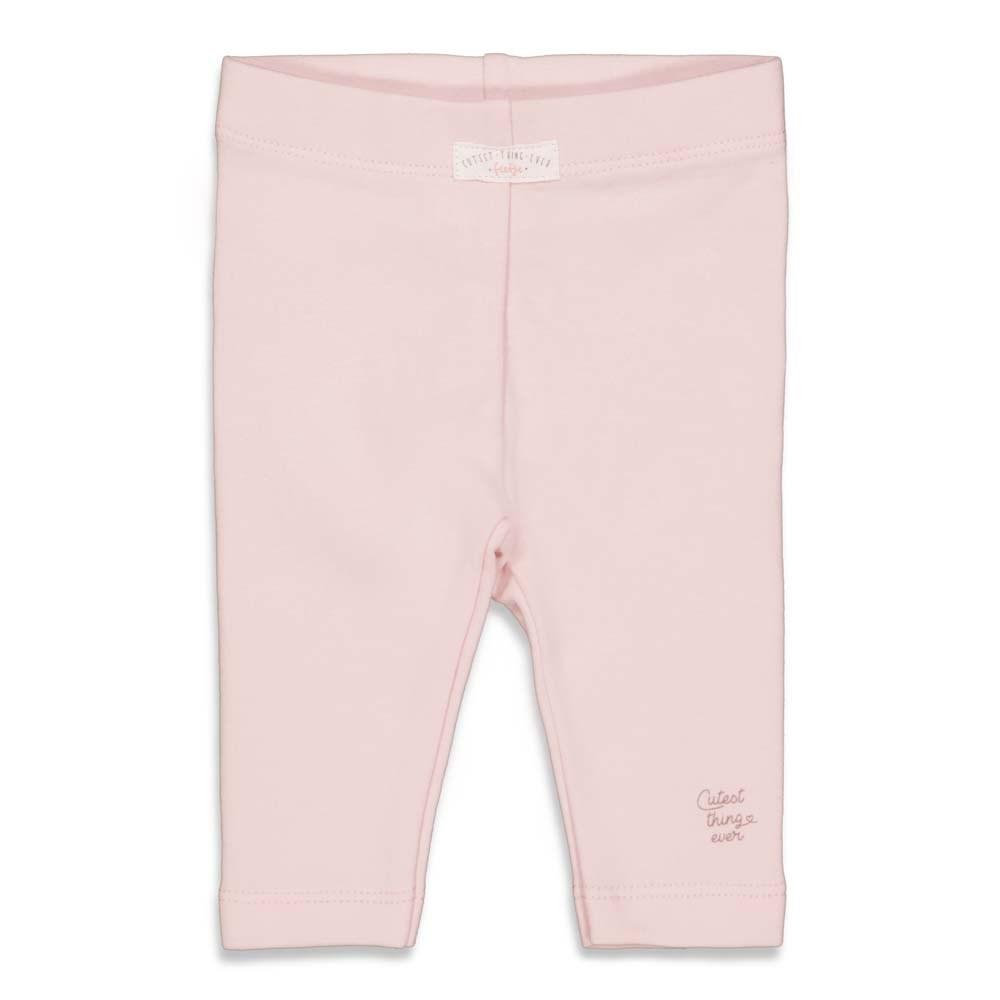 Babys Legging - Cutest Thing Ever van Feetje in de kleur Roze in maat 62.