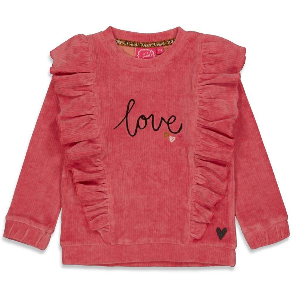 Jubel Sweater ruches - Forever Wild