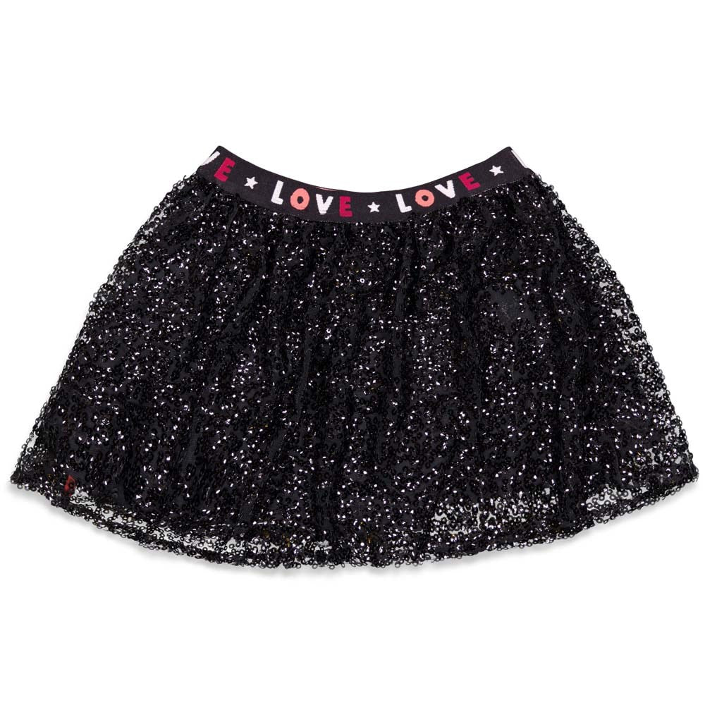Jubel Pailetten Rok - Blushing Zebra